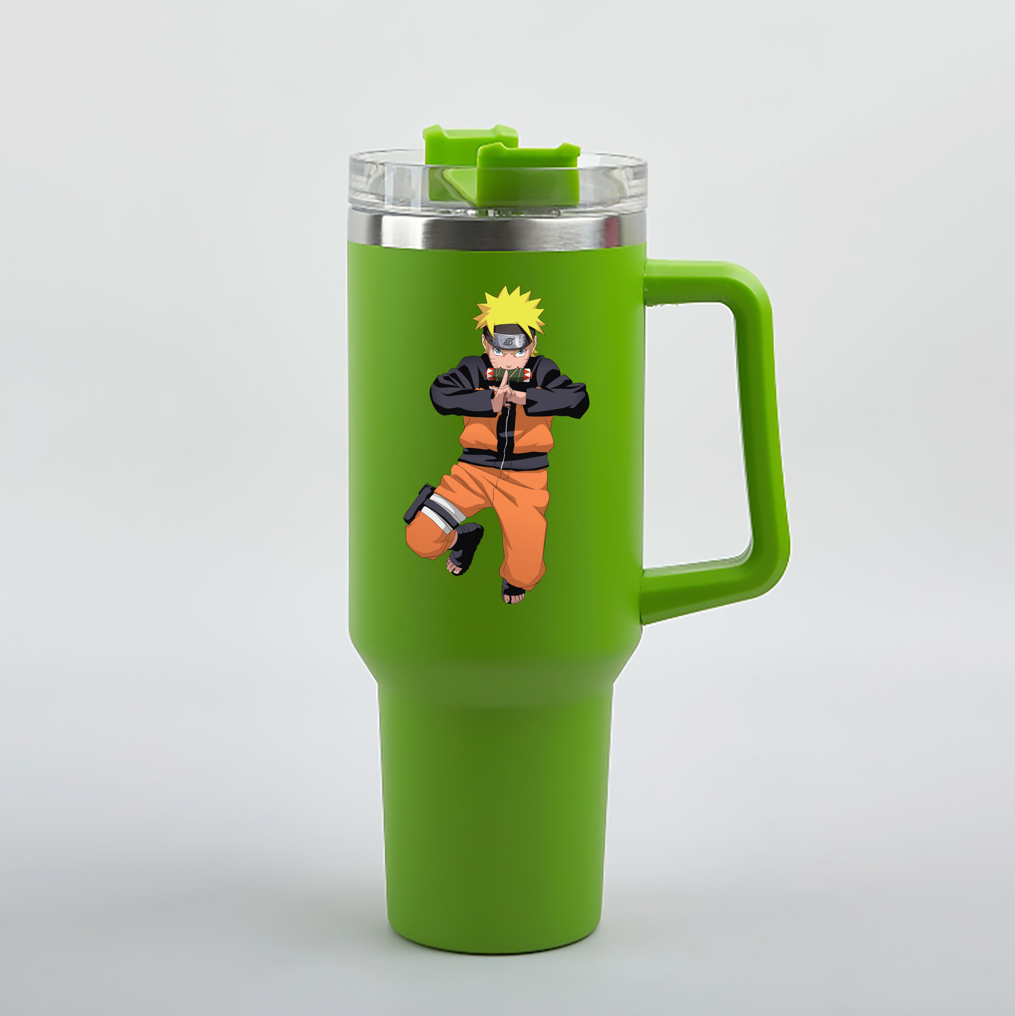 （画像用） NARUTO -ナルト- うずまき ナルト Uzumaki Naruto 1200mL車用タンブラー（カラープリント）